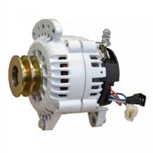 BALMAR Alternator 100 AMP 12V 315 in Dual Foot Saddle Dual Pulley w and Isolated Ground