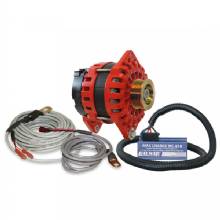 BALMAR Alternator 250 AMP Kit 12V 315 in Dual Foot Saddle K6 Pulley Regulator and Temp Sensor