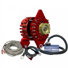 BALMAR Alternator 170 AMP Kit 12V 4 in Dual Foot Saddle K6 Pulley Regulator and Temp Sensor