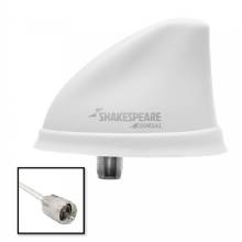 SHAKESPEARE Dorsal Antenna White Low Profile 26 ft RGB Cable w and PL%2D259
