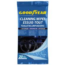 GOODYEAR INTERIOR CLEANING WIPES 20PK