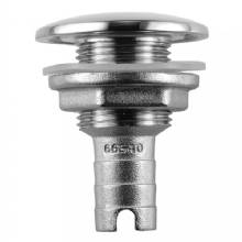 ATTWOOD Stainless Steel Thru%2DHull Short Straight Barbed %2D 5 and 8 in Inner Diameter