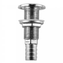 ATTWOOD Stainless Steel Thru%2DHull Standard Straight Barbed %2D 5 and 8 in Inner Diameter