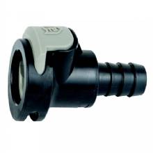 ATTWOOD Universal Sprayless Connector %2D Hose Female 5 and 16 in%2D3 and 8 in