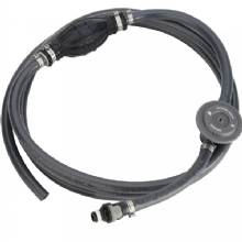 ATTWOOD Universal Fuel Line Kit %2D 3 and 8 in Dia x 12 ft Length w and Sprayless Connectors and Fuel Demand Valve
