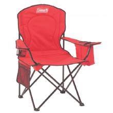 COLEMAN COOLER QUAD CHAIR RED