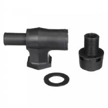 ATTWOOD 90 deg%2D P%2DTrap Fuel Tank Vent %2D Black w and Black Vent Head