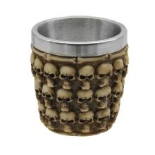 TREASURE COVE Multi Skulls Shot Glass