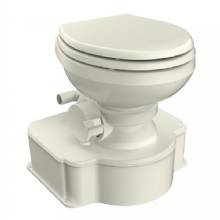 DOMETIC Bone M65 Marine Gravity Toilet %2D Elongated Seat Size w and Foot Pedal