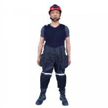 FIRST WATCH Responder Utility Waders %2D Black and Grey %2D 2XL and 3XL