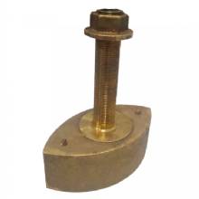 SI%2DTEX Bronze Stem Thru%2DHull High%2DFrequency CHIRP Transducer %2D 600W and 130 %2D 210kHz