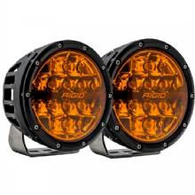 RIGID 360 Series 6 in Spot w and Amber Pro Lens %2D Pair