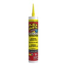 FLEX SEAL Flex Paste Flood Protection RPSYELR10 %2D Cartridge Flood Paste Sealant Waterproof Removeable Rubber Yellow Caulking %2D 9 Fluid Ounces