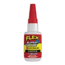 FLEX SEAL Flex Super Glue Liquid SGLIQB20 %2D High%2DStrength Water%2DResistant Glue in 20g Bottle for DIY Crafts Emergency Repairs %2D Clear Bond %2D 20 Grams
