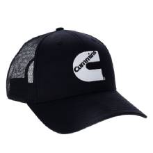CUMMINS Mesh%2DBack Baseball Cap Diesel Fan Snap%2DBack Trucker Hat Diesel Tech Hat Black CMN5048