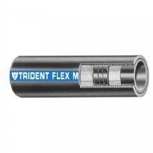 TRIDENT MARINE 1%2D1 and 4 in x 50 ft Coil %2D Flex Marine Wet Exhaust and Water Hose %2D Black