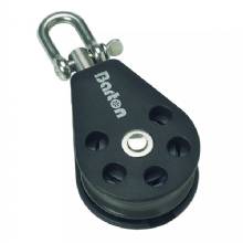BARTON MARINE Size 2 Single Swivel Block