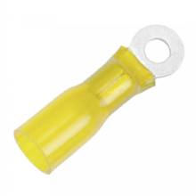 PACER 12%2D10 AWG Heat Shrink Ring Terminal %2D 10 Stud Size %2D 3 Pack