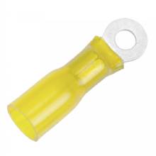 PACER 12%2D10 AWG Heat Shrink Ring Terminal %2D 10 Stud Size %2D 25 Pack