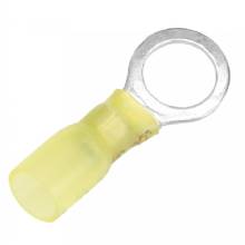 PACER 12%2D10 AWG Heat Shrink Ring Terminal %2D 3 and 8 in Stud Size %2D 25 Pack