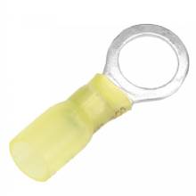 PACER 12%2D10 AWG Heat Shrink Ring Terminal %2D 3 and 8 in Stud Size %2D 100 Pack
