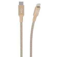 SCOSCHE SC BRAIDED 4 ft LIGHTNING TO C CABLE%2D GOL