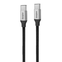 ENERGIZER 8 ft Braided Type%2DC to Type%2DC Cable