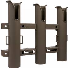 SEA DOG Triple Threat Three Pole Rod Holder %2D Flat Dark Earth