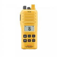 ICOM GMDSS VHF Handheld w and BP%2D234 Battery and Charger