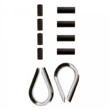 SCOTTY 1157 STAINLESS STEEL THIMBLE KIT