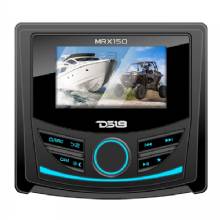 DS18 MRX150 2 Zone Marine and Powersports Head Unit w and 3 in Color TFT Display and Bluetooth %2D 4 x 40W