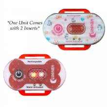 LUNASEA LIGHTING Child and Pet Safety Water Activated Strobe Light %2D Red Case Blue Attention Light