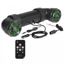 BOSS AUDIO UTV4BRGB Amplified All%2DTerrain Sound System w and 4 in Marine Speakers and 1 in Black Tweeters