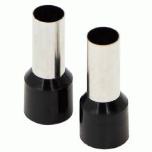 INSTALL BAY Ferrules Black 4GA 50 Pack