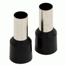 INSTALL BAY Ferrules Black 8GA 50 Pack