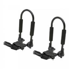 CURT ADJUSTABLE ALUMINUM ROOF RACK KAYAK HOLDERS