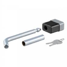 CURT 1 and 2 in HITCH LOCK WITH 5 and 8 in ADAPTER 1 1 and 4 in OR 2 in RECEIVER
