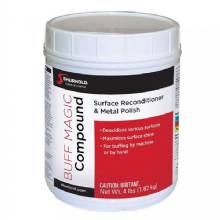 SHURHOLD Buff Magic Compound Surface Reconditioner and Metal Polish %2D 4LB Jar