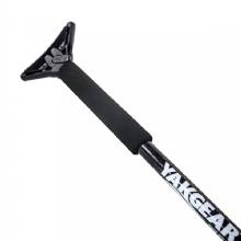 YAKGEAR YakStick 65 ft Black Floating Stake%2DOut Stick w and Mudfoot