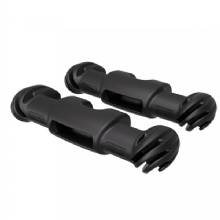 SNUBBER FENDER %2D Black %2D Pair