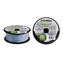 INSTALL BAY Primary Wire 18GA 500 ft Grey All Copper