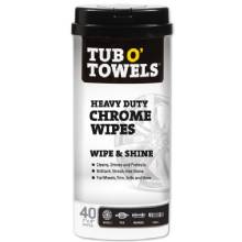 TUB O TOWELS Tub Oft Towels 40 ct Chrome Wipes %2D 12