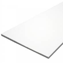 TACO METALS Marine lumber %2D 12 inch x 27 inch x 3 and 4 inch %2D white starboard