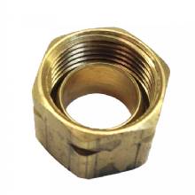 UFLEX USA Brass compression nut w and sleeve no 61ca%2D6