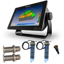 ECHOPILOT FLS-3D GEN4 with 2 Pro 10 in Aluminum Transducers