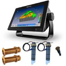 ECHOPILOT FLS-3D GEN4 with 2 Pro 10 in Bronze Transducers