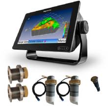 ECHOPILOT FLS-3D GEN4 with 2 Pro 5 in Steel Transducers