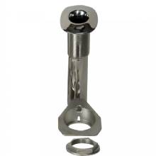 CE SMITH 70 Series Screwless Flush Mount Rod Holder %2D 15 Degree %2D Stainless Steel %2D Cast Bottom %2D Black Liner %2D Boxed