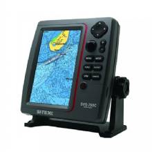 SI%2DTEX Standalone 7 rdquo%2D GPS Chart Plotter System w and Color LCD External GPS Antenna and C%2DMAP 4D Card
