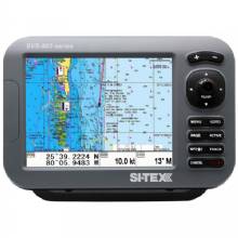 SI%2DTEX Standalone 8 rdquo%2D Chart Plotter System w and Color LCD Internal GPS Antenna and C%2DMAP 4D Card